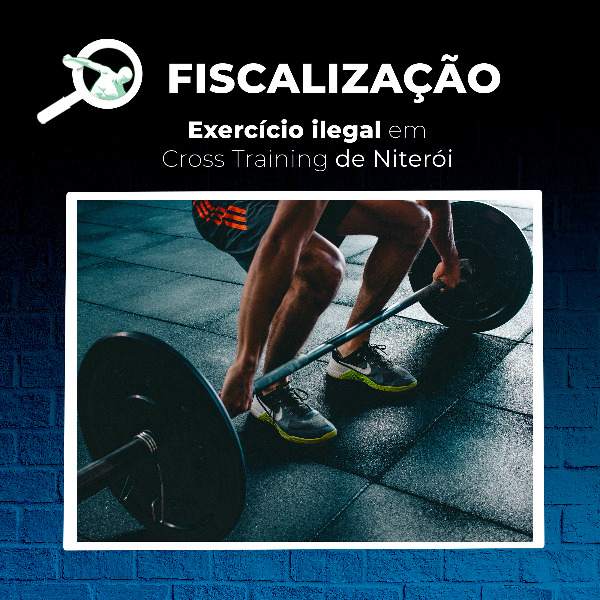 Fiscalização flagra leigo em Treinamento Funcional de Bangu – CREF1